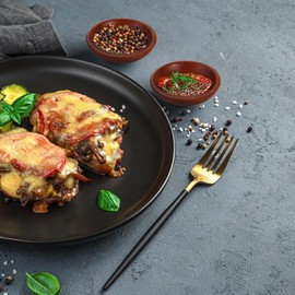 YUSOTAN Wooden plates - 4.1 inches Acacia Round Wood Plates Unbreakable Classic Plates, Easy Cleaning & Lightweight for Placing Snacks, Side Dishes and Dipping Sauces