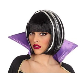 Wig Charleston Black Wick White - Wigs