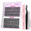 VEYESBEAUTY Lash Clusters Eyelashes Cluster Lashes Extensions One More+ Multi-type
