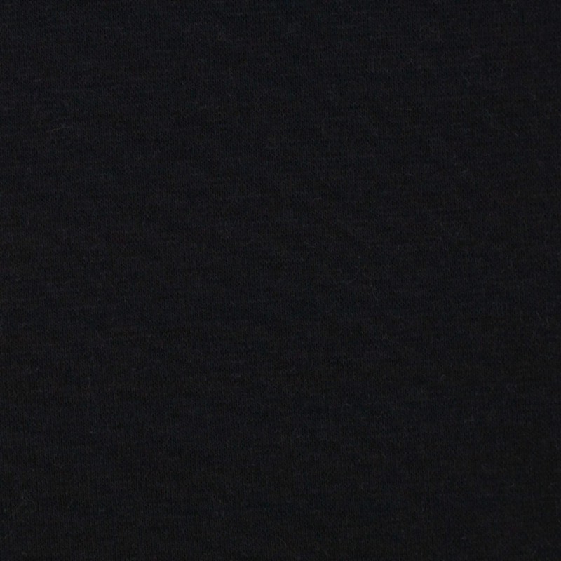 Swafing Vanessa Cotton Jersey Plain Coupon (Black, 0.5m) (299)