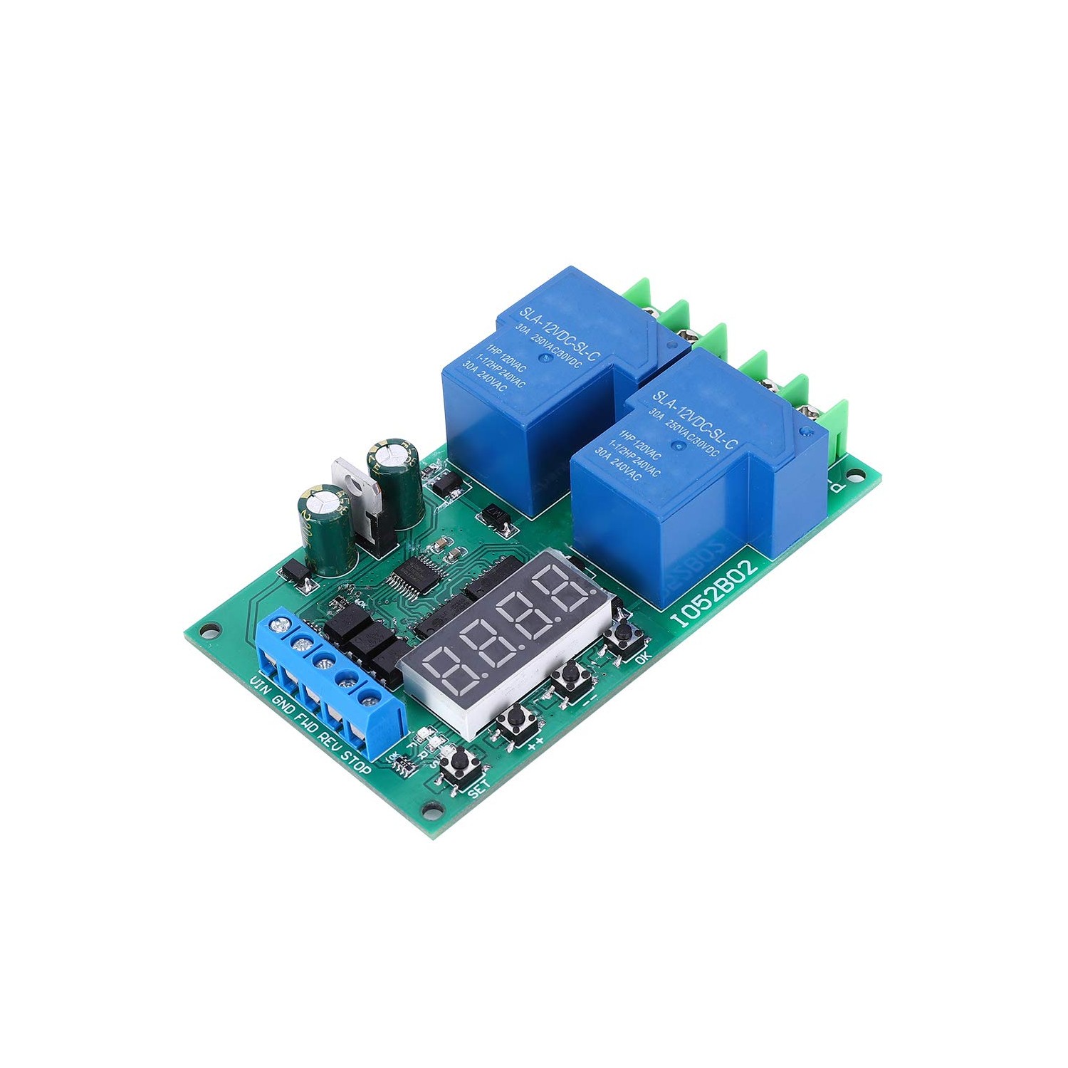 Electric Motor Control Module DC 12V 30A Industrial Forward Reverse ...