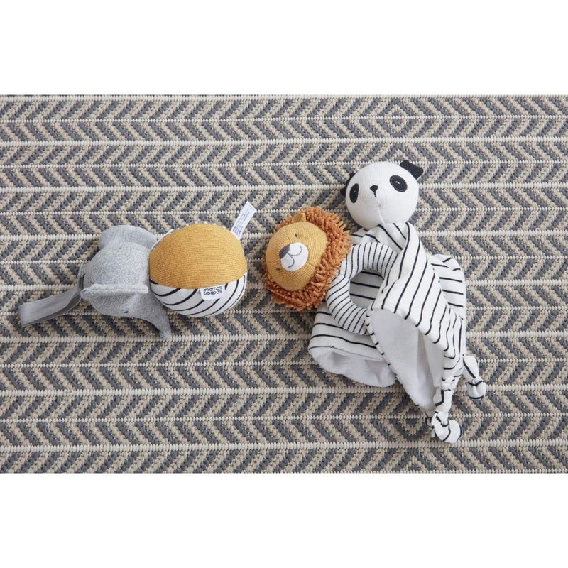 Mamas & Papas Soft Grabber Rattle, Ring Shaped, Interactive Activity