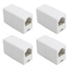 VGOL 4Pcs RJ11 6P4C Coupler Female to Female Adapter for