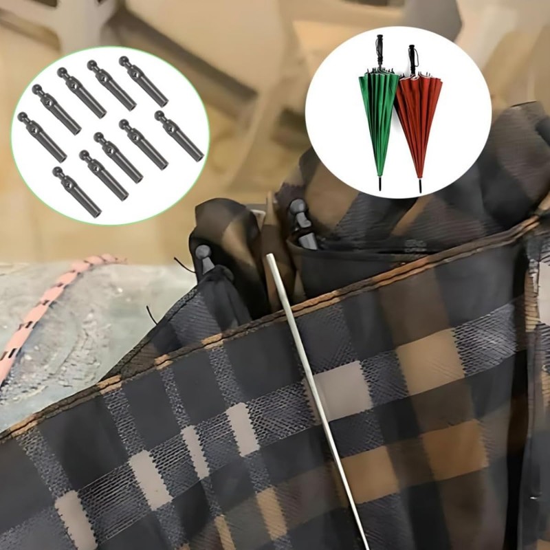 JFangZHZH 10 PCS Replacement Umbrella Tail Beads Folding Patio Umbrella