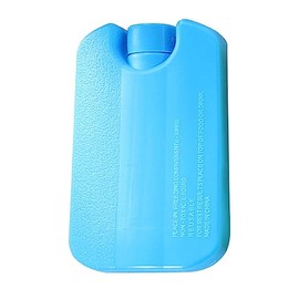 QUINTRA Ice Pack for Packed Lunches and Cooler Boxes, Reusable Freezer Bags for Lunch Box, Slim and Durable Ice Pack for School, Work, Picnic or Camping, (Blue, One Size)
