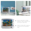 DOITOOL Fake Fish Tank Mini Aquarium: Artificial Tropical Fish Decorative