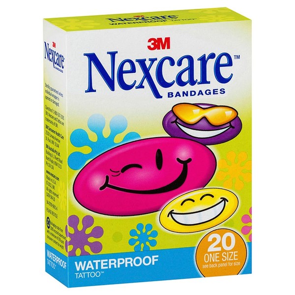 Nexcare Tattoo Waterproof Strip X 20