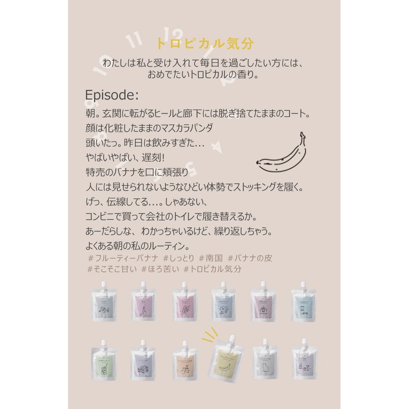 DET Clear M. Peeling Jelly (Morning Routine) Fruity Banana Scent