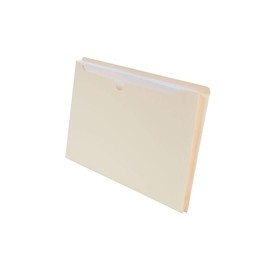 Staples 440374 Manila File Jackets with Reinforced Tab Legal 2-Inch Expansion 50/Box