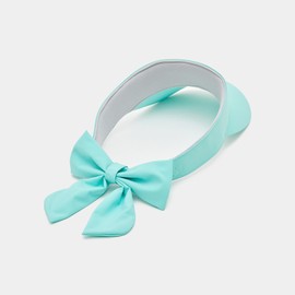 Callaway C25191208 Women's Sun Visor (Back Ribbon Specification, Size Adjustable), Hat, Golf, 1130_light green, Free size