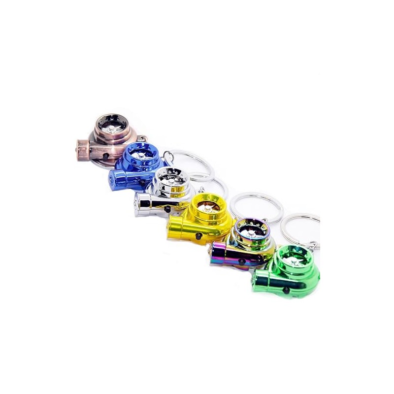 LED-Mafia Electric Turbo Keyring with Sound & Light Turbocharger Keychain