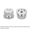 MECCANIXITY 1 Pcs Aluminium Potentiometer Knobs, 1/4" (6mm) Universal Volume