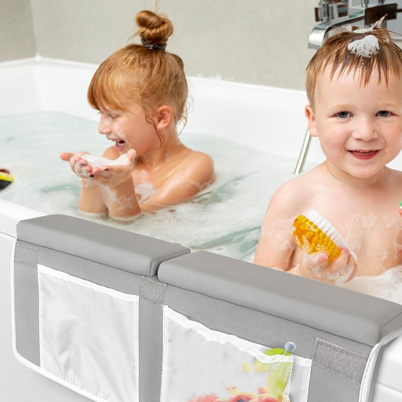 Baby Bath Kneeler Elbow Kneeling Rest Pad Non Slip Suction