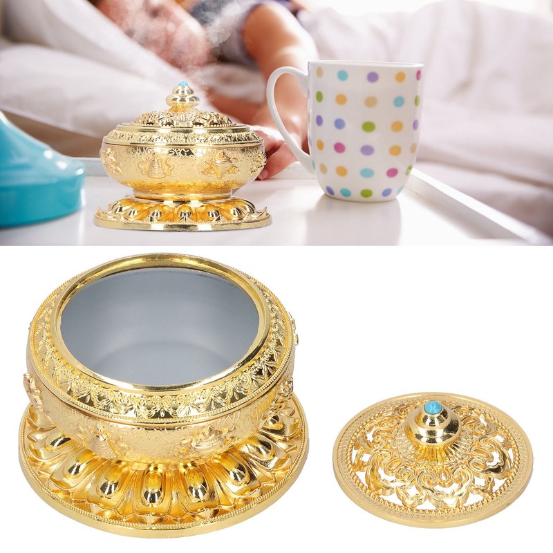 Zinc Alloy Incense Holder Burner Ancient Style Ornament Crafts for