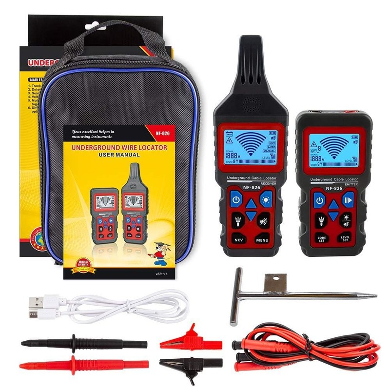 NF-826 Underground Wire Locator & Cable Tracer/Buried Wire Tracer and