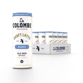 La Colombe Coffee, Double Draft Latte, 11 fl oz Cans (Pack of 12), Coffeehouse Quality Cold Brew, Specialty Grade Coffee Beans, Ready-to-Drink On-the-Go