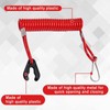 SPEEDWOX Kill Switch Lanyard Replacement Motor Boat Safety Kill Stop