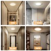 Rodalims Rechargeable Ceiling Light, No Wiring Battery Operated Ceiling Lights