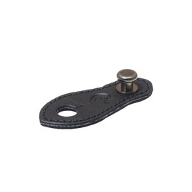 RightOn! STRAPS Guitar Strap, STRAP LINK ENDPIN JACK, Black
