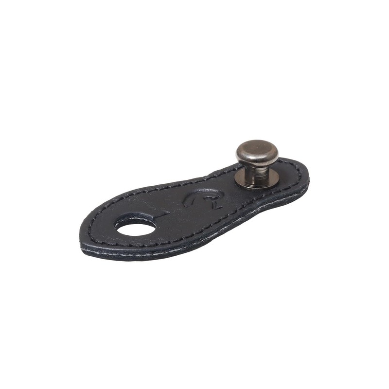RightOn! STRAPS Guitar Strap, STRAP LINK ENDPIN JACK, Black