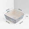 Wisenvoy Baking Dish 8x8 Baking Pan Brownie Pan Casserole Dish