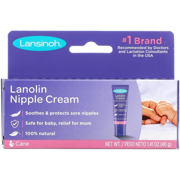 LAN10020EA - HPA Lanolin Nipple Cream, 40 g