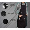 Ruvanti Durable Goods - Professional Grade Chef Apron for Kitchen,