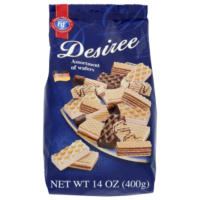Hans Freitag's Desiree Wafers 14 oz each (1 Item Per