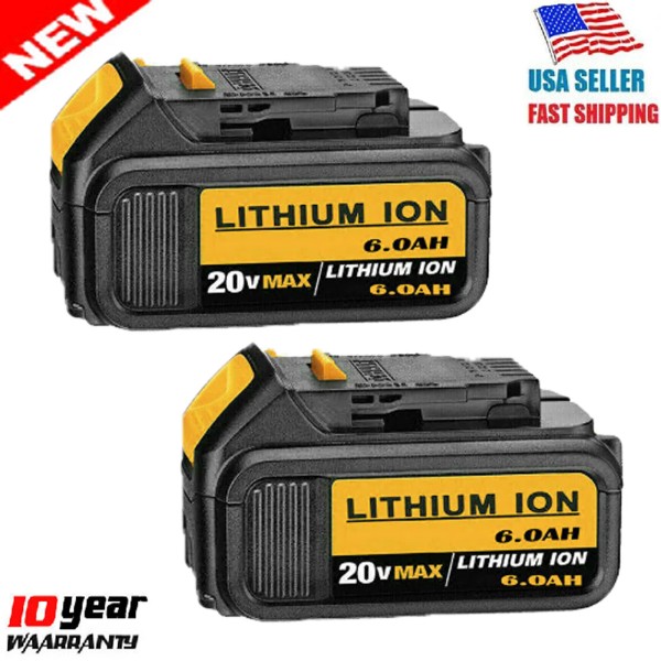 Unbranded 2 PACK Brand New For Dewalt 20 Volt 20v