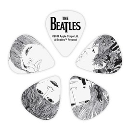 D'Addario Accessories Beatles Guitar Picks - The Beatles Collectable Guitar Picks - Revolver, 10 Pack, Medium