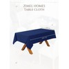 ZIMEL HOMES Extra Large Rectangular Fabric Tablecloth 150x300cm and 140x200cm