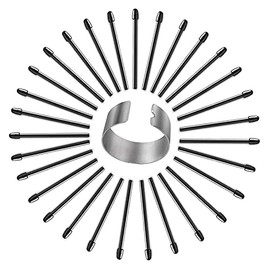 [30 Pack] Wacom Pro Pen 3 Lead Refills Standard Lead for Wacom Pro Pen 3 Black with Corer Included for Drawing Pen Tablets Black (30 Pack)