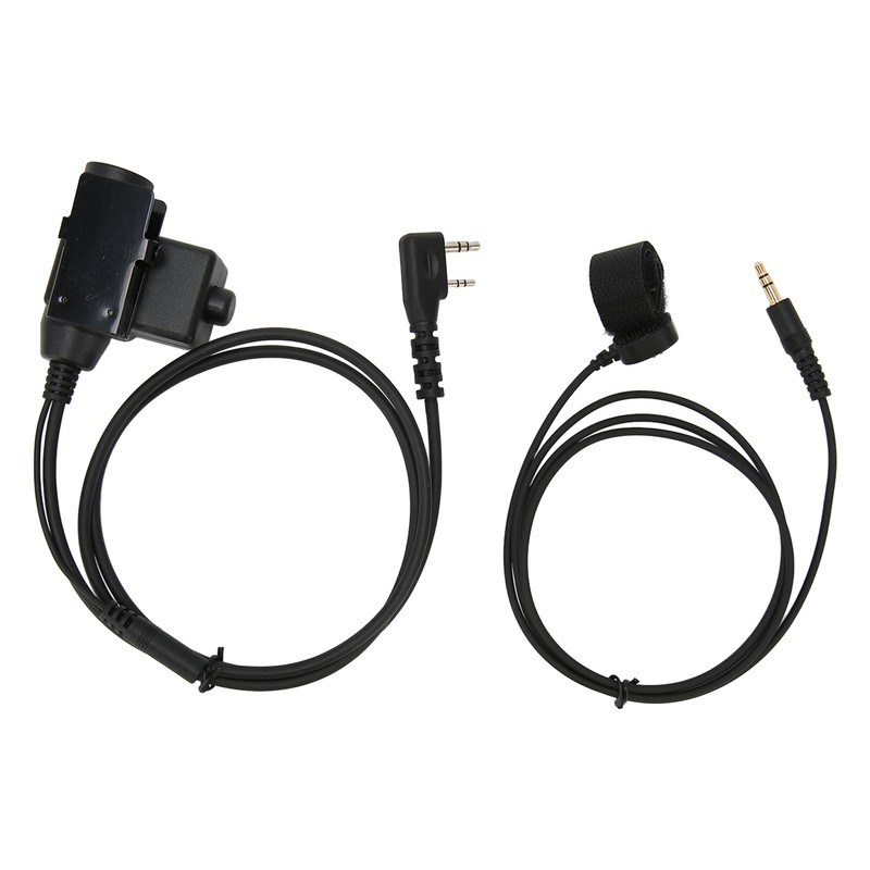 U94 PTT Adapter Push to Talk Button Walkie Talkie Military