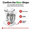 Sipnore Mixer Slider Mat for KitchenAid Stand Mixer 5-8 QT,