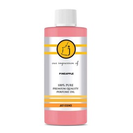 Just Essence Pineapple Perfume Fragrance Oil | Alcohol Free, Long Lasting Scent for Teens & Adults | Multipurpose Essential Oil for Body, Lotion, Candle & Diffuser | 16 Fl Oz