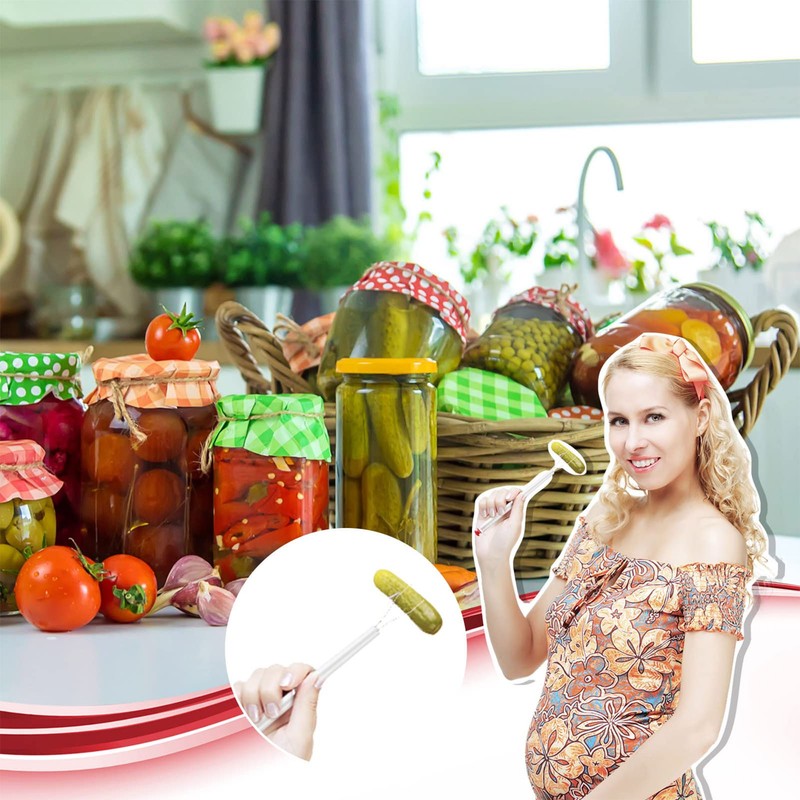 4Pcs Pickle Picker Flexible Multifunction Stainless Steel Claws Olive Pepper