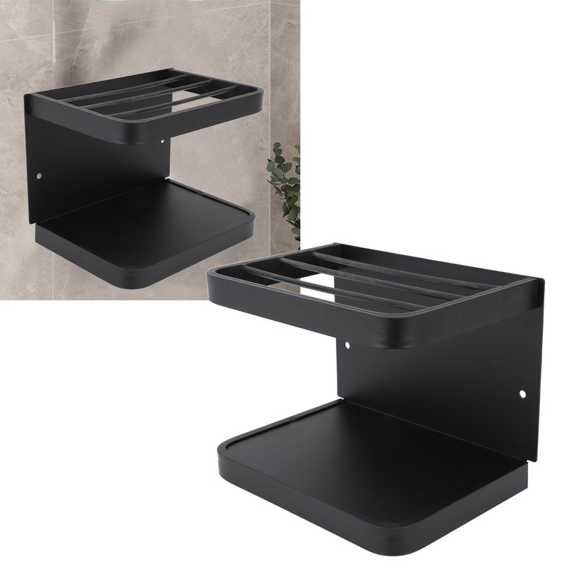 Toilet Paper Shelf Wall Mounted Rustproof Aluminum Toilet Paper Roll