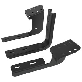HECASA 54" Passenger Step Running Board Bracket Kit Compatible with 2014-Present Ram Promaster 1500 2500 3500 Side Nerf Bars Mounting Brackets