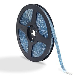 Ceiling Molding Peel and Stick, Flexible Wall Trim Self Adhesive, Caulk Tape Sealant Strip Waterproof, Decorative Gap Sealing Tape for Bathroom, Kitchen, 19.7Ft x 0.3In (Silver)