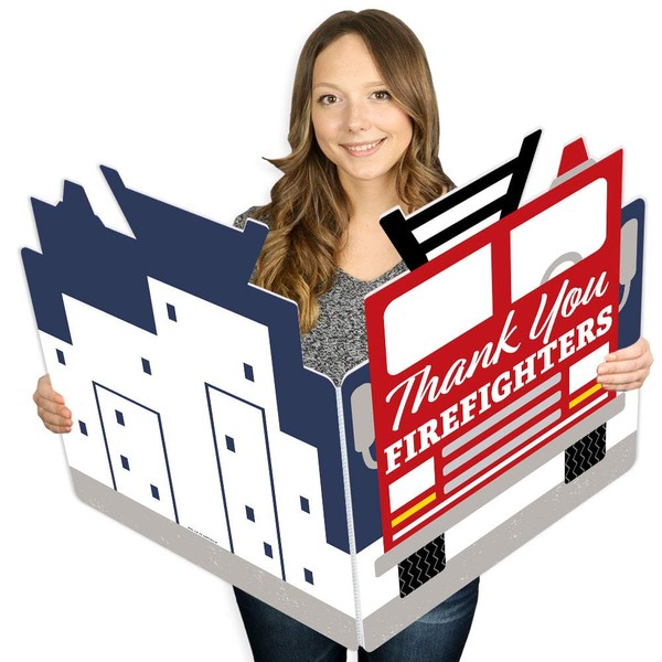 Big Dot of Happiness Thank You Firefighters - First Responders