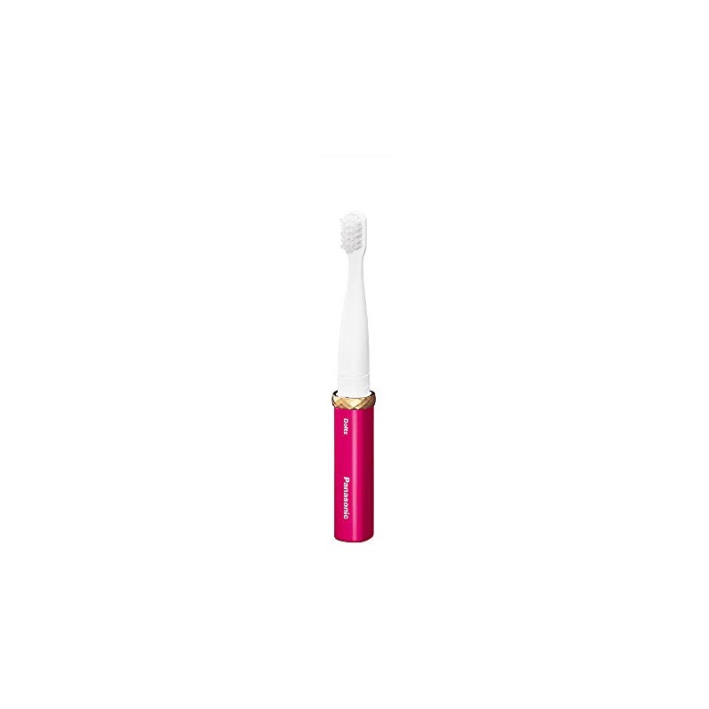 Panasonic EW-DS1C-RP Pocket Doltz Electric Toothbrush, Ultra-Fine Bristle Type, Rouge