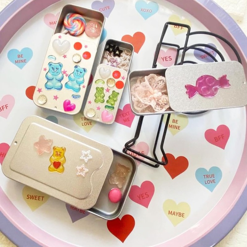 Craft Parts Shop Pill Case Tin Case Slide Can Slide