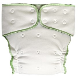 Adult Fitted Cloth Diaper: Incontinence Special Needs Washable Protective Briefs for Women and Men (Fitted Diaper, Small)