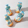 Yeduzyn 4Pcs Waterproof Dog Boots Dog Shoes for Snow and