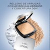 Polvo compacto L’Bel Pro‑Hialuron 9 g – Hidratación y cobertura