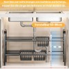 HAMON Sink Organiser, 2 Levels Expandable Under Sink Organiser, 53-88