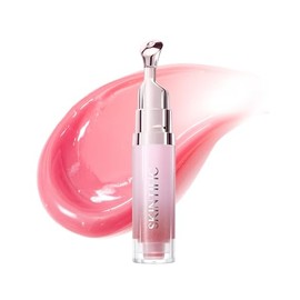 SKINTIFIC Serum Labial [Nueva Versión] con Polipéptidos y Escualano  Gloss Hidratante con Vitamina C, Brillo Espejo, 6 Tonos Vibrantes, Aroma Natural 