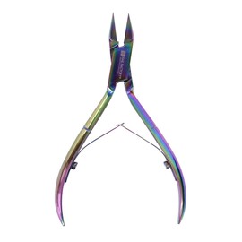 NAIL FACTORY - ALICATAS DE PRECISION PARA PEDICURE PREMIUM TORNASOL con Recubrimiento de Titanio