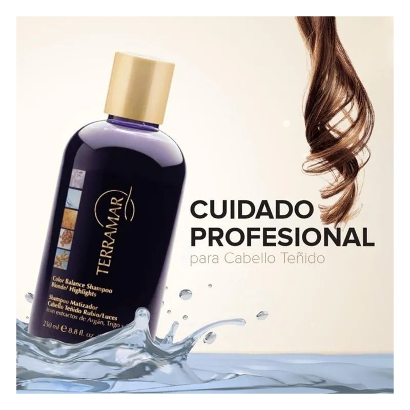 Kit Terramar Shampoo Matizador Mascarilla Y Ole 3 En 1