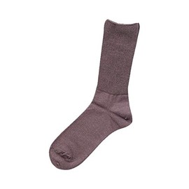 kobesu Silk 混楽 Extra Softness Socks Men's 24 – 27 cm Gray
